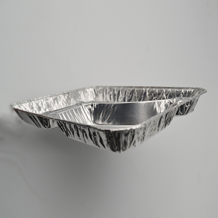 Fuentes y tapas de horno de aluminio pequeñas
